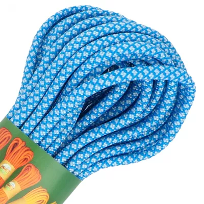 Sznurek paracord: Greece Blue & Pastel Blue