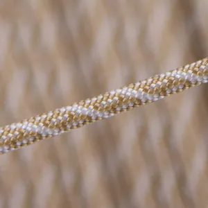 Sznurek paracord: White & Gold